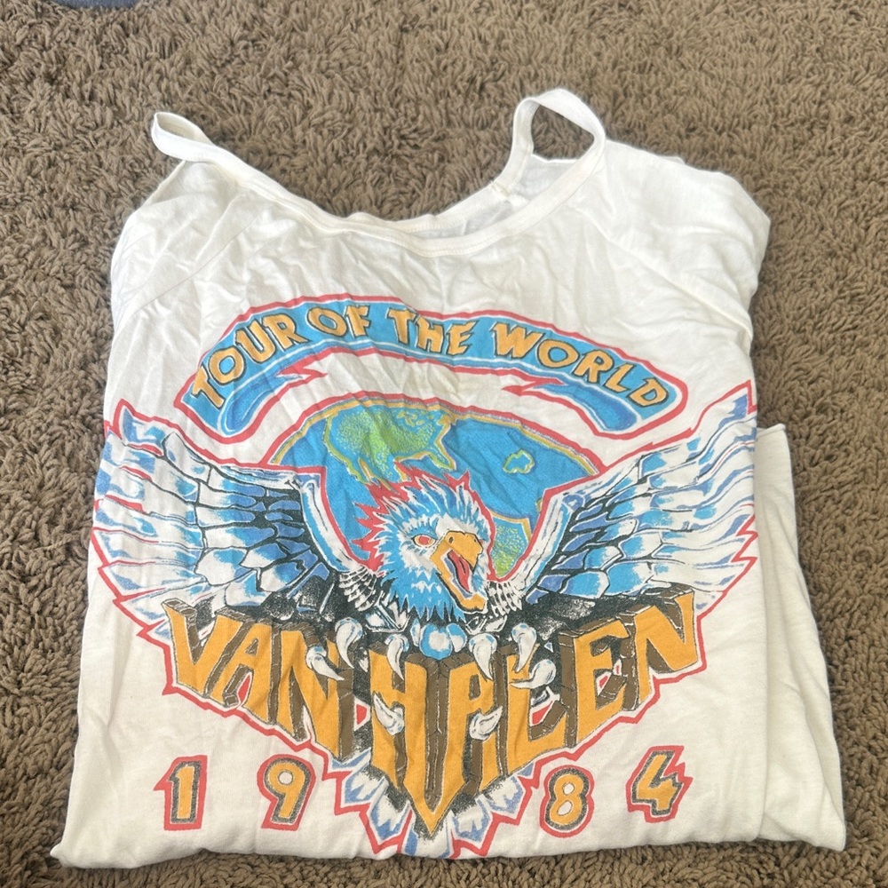 Vintage 1984 Tour Graphic Tank Top